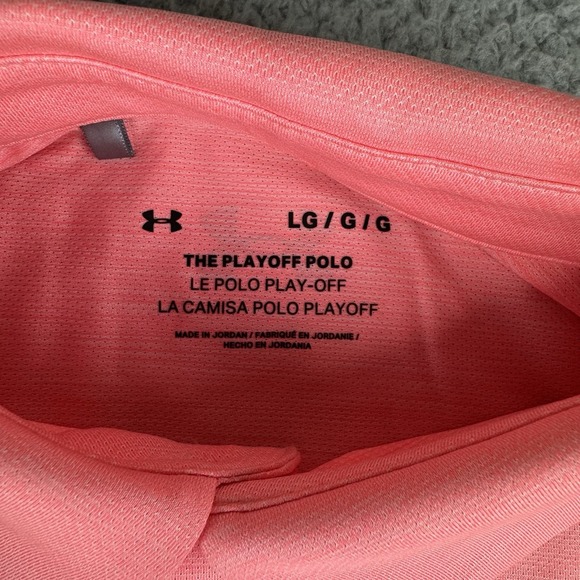 Under Armour Polo Shirt Bandon Dunes‎ The Playoff Performance Golf Size Large - Picture 5 of 12